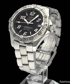 Alternative view of Breitling Colt Automatic A17350 Automatic 38mm Unisex Replica Watch - Black Dial, Steel Case