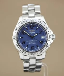 Breitling Colt Automatic A17350 Automatic 38mm Unisex Replica Watch - Blue Dial, Steel Case