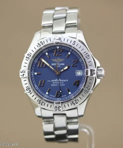 Alternative view of Breitling Colt Automatic A17350 Automatic 38mm Unisex Replica Watch - Blue Dial, Steel Case