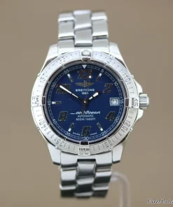 Breitling Colt Automatic A17350 Automatic 38mm Unisex Replica Watch - Blue Dial, Steel Case