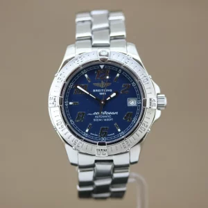 Breitling Colt Automatic A17350 Automatic 38mm Unisex Replica Watch - Blue Dial, Steel Case