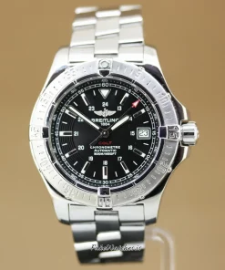 Alternative view of Breitling Colt Automatic A17380 Automatic 41mm Unisex Replica Watch - Black Dial, Steel Case