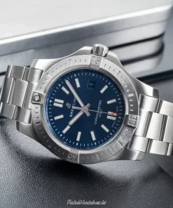 Alternative view of Breitling Colt Automatic A17388 Automatic 44mm Unisex Replica Watch - Blue Dial, Steel Case