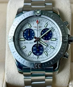 Alternative view of Breitling Colt Chronograph A7338811/G790-173A Quartz 45mm Unisex Replica Watch - White Dial, Steel Case