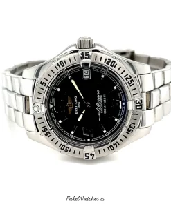 Breitling Colt Oceane A57350 Quartz 34mm Female Replica Watch - Black Dial, Steel Case