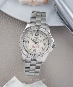 Breitling Colt Oceane A77380 Quartz 33mm Female Replica Watch - Silver Dial, Steel Case