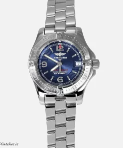 Breitling Colt Oceane A77380 Quartz 33mm Female Replica Watch - Blue Dial, Steel Case