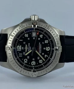Breitling Colt Quartz A74380 Quartz 41mm Unisex Replica Watch - Black Dial, Steel Case