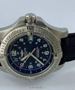 Alternative view of Breitling Colt Quartz A74380 Quartz 41mm Unisex Replica Watch - Black Dial, Steel Case