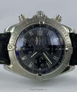 Breitling Crosswind Racing B13355 Automatic 43mm Unisex Replica Watch - Black Dial, Steel Case