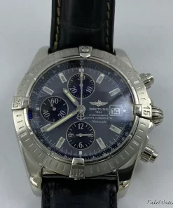 Alternative view of Breitling Crosswind Racing B13355 Automatic 43mm Unisex Replica Watch - Black Dial, Steel Case