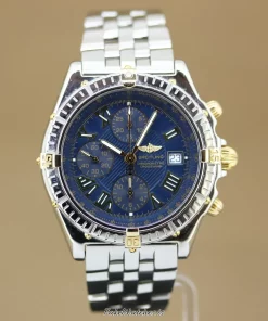 Breitling Crosswind Racing B13355 Automatic 43mm Unisex Replica Watch - Blue Dial, Steel Case