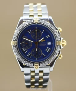 Alternative view of Breitling Crosswind Racing B13355 Automatic 43mm Unisex Replica Watch - Blue Dial, Steel Case