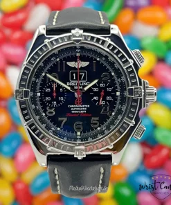 Breitling Crosswind Special A44355 Automatic 44mm Unisex Replica Watch - Black Dial, Steel Case