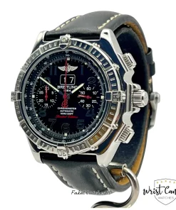 Alternative view of Breitling Crosswind Special A44355 Automatic 44mm Unisex Replica Watch - Black Dial, Steel Case