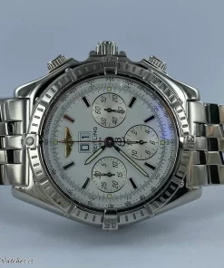 Breitling Crosswind Special A44355 Automatic 44mm Unisex Replica Watch - Pearl Dial, Steel Case