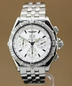 Alternative view of Breitling Crosswind Special A44355 Automatic 44mm Unisex Replica Watch - White Dial, Steel Case