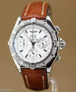 Alternative view of Breitling Crosswind Special A44355 Automatic 44mm Unisex Replica Watch - White Dial, Steel Case