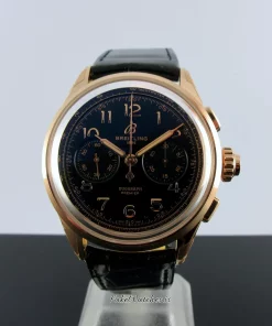 Breitling Duograph RB1510251B1P1 Manual winding 42mm Unisex Replica Watch - Black Dial, Red Gold Case