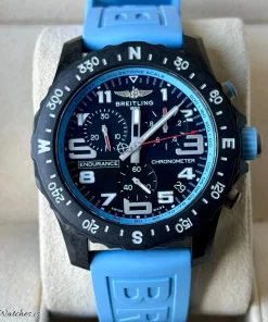 Alternative view of Breitling Endurance Pro X82310 Quartz 44mm Unisex Replica Watch - Black Dial, Plastic Case