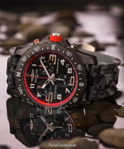 Breitling Endurance Pro X82310 Quartz 44mm Unisex Replica Watch - Black Dial, Carbon Case