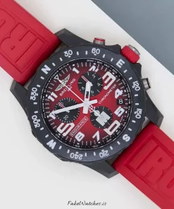 Breitling Endurance Pro X823109A1K1S1 Quartz 44mm Unisex Replica Watch - Red Dial, Plastic Case