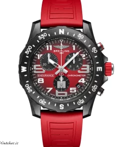 Breitling Endurance Pro X823109A1K1S1 Quartz 44mm Unisex Replica Watch - Red Dial, Plastic Case