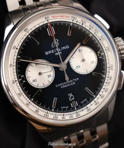 Breitling Bentley AB0118 Automatic 42mm Unisex Replica Watch - Black Dial, Steel Case