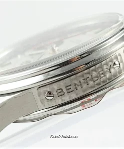 Alternative view of Breitling Bentley AB0118A71G1P1 Automatic 42mm Male Replica Watch - Silver Dial, Steel Case