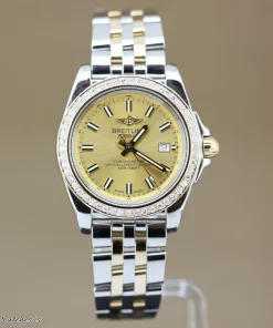 Breitling Galactic 32 C7133012/A802/164S Quartz 32mm Female Replica Watch - Champagne Dial, Steel Case