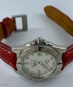 Alternative view of Breitling Galactic 36 A37330 Automatic 36mm Unisex Replica Watch - Pearl Dial, Steel Case