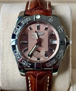 Alternative view of Breitling Galactic 36 A37330 Automatic 36mm Unisex Replica Watch - Pink Dial, Steel Case