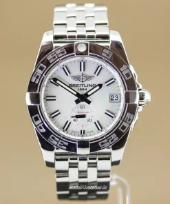 Breitling Galactic 36 A37330 Automatic 36mm Unisex Replica Watch - Silver Dial, Steel Case