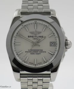 Breitling Galactic 36 W7433012/A779/376A Quartz 36mm Female Replica Watch - Pearl Dial, Steel Case