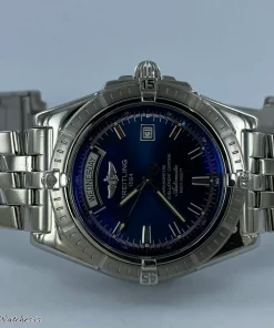 Breitling Headwind A45355 Automatic 49mm Unisex Replica Watch - Blue Dial, Steel Case