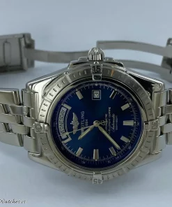 Alternative view of Breitling Headwind A45355 Automatic 49mm Unisex Replica Watch - Blue Dial, Steel Case