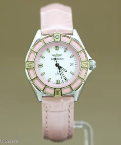 Breitling Lady J D52065 Quartz 31mm Female Replica Watch - White Dial, Steel Case