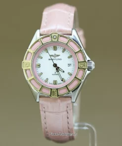 Alternative view of Breitling Lady J D52065 Quartz 31mm Female Replica Watch - White Dial, Steel Case