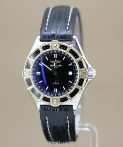 Alternative view of Breitling Lady J D52065 Quartz 31mm Female Replica Watch - Black Dial, Steel Case