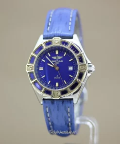 Alternative view of Breitling Lady J D52065 Quartz 31mm Female Replica Watch - Blue Dial, Steel Case