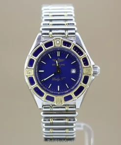 Breitling Lady J D52065.1 Quartz 31mm Female Replica Watch - Blue Dial, Steel Case
