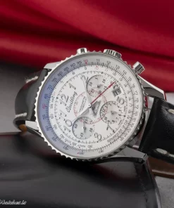 Alternative view of Breitling Montbrillant 01 AB013012/G735/223A Automatic 40mm Unisex Replica Watch - Silver Dial, Steel Case