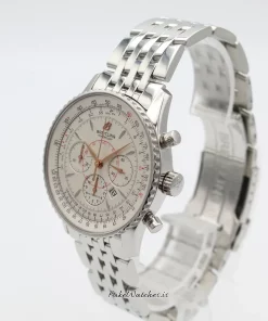Alternative view of Breitling Montbrillant A41370 Automatic 38mm Unisex Replica Watch - White Dial, Steel Case