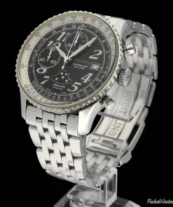 Alternative view of Breitling Montbrillant A43030 Automatic 41mm Unisex Replica Watch - Black Dial, Steel Case