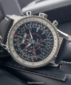 Alternative view of Breitling Montbrillant Datora A21330 Automatic 43mm Unisex Replica Watch - Black Dial, Steel Case