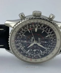 Alternative view of Breitling Montbrillant Datora A21330 Automatic 43mm Unisex Replica Watch - Black Dial, Steel Case