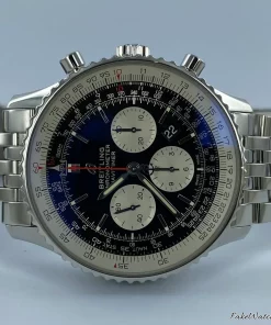 Breitling Navitimer 01 (46mm) AB0127 Automatic 46mm Unisex Replica Watch - Black Dial, Steel Case