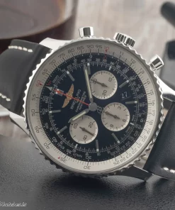 Alternative view of Breitling Navitimer 01 (46mm) AB012721/BD09 Automatic 46mm Unisex Replica Watch - Black Dial, Steel Case
