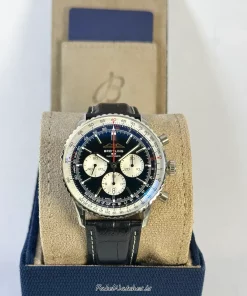 Breitling Navitimer 01 (46mm) AB0137211B1P1 Automatic 46mm Unisex Replica Watch - Black Dial, Steel Case