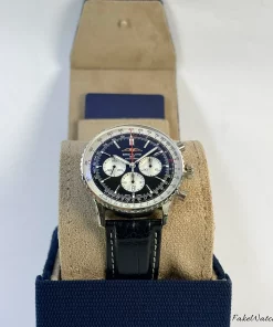 Alternative view of Breitling Navitimer 01 (46mm) AB0137211B1P1 Automatic 46mm Unisex Replica Watch - Black Dial, Steel Case